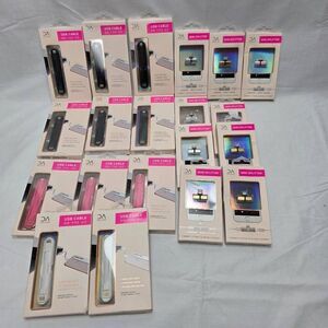 Huge Lot Dan Adora iPhone Accessories – USB Cable On-The-Go & 3-in-1 Mini Splitt